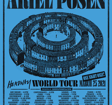 ARIEL POSEN ANNOUNCES ONE-OFF: ‘WORLD TOUR’ LIVE CONCERT